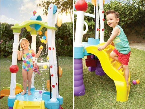 Little Tikes Duży Plac Zabaw dla Dzieci Zjeżdżalnia z Armatką Wodną Little Tikes Duży Plac Zabaw dla Dzieci Zjeżdżalnia z Armatką Wodną