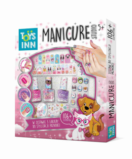 Stnux Zestaw Manicure Studio Pets - 3 lakiery 297601