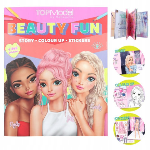 TOP MODEL Album do Kolorowania Beauty Fun 13137 TOP MODEL Album do Kolorowania Beauty Fun 13137