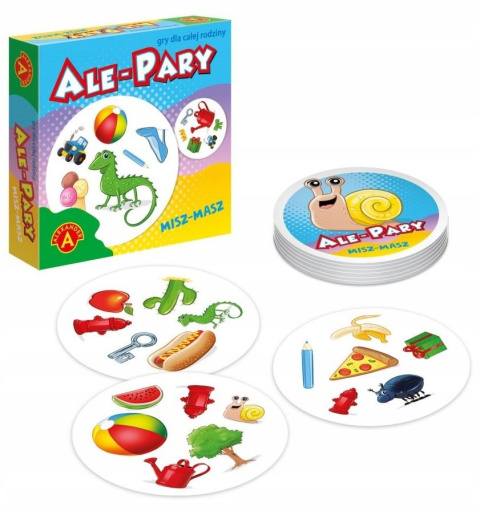 Alexander Ale Pary Misz Masz - Gra Pamięciowa 22292 Alexander Ale Pary Misz Masz - Gra Pamięciowa 22292