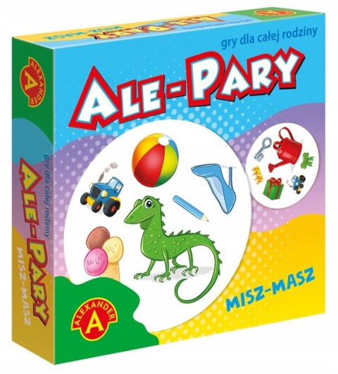 Alexander Ale Pary Misz Masz - Gra Pamięciowa 22292 Alexander Ale Pary Misz Masz - Gra Pamięciowa 22292