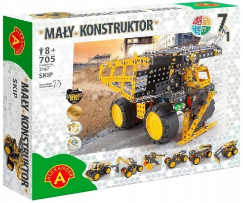 Alexander Mały Konstruktor 7 w 1 Skip 21875 Alexander Mały Konstruktor 7 w 1 Skip 21875