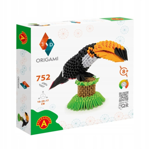 Alexander Origami 3D Tukan 752 elementów 25583 Alexander Origami 3D Tukan 752 elementów 25583