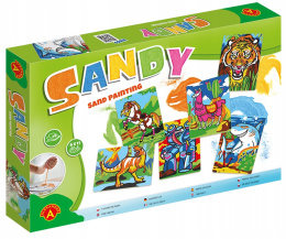 Alexander Piaskowe Obrazki Malowanki Sandy 6w1 27013