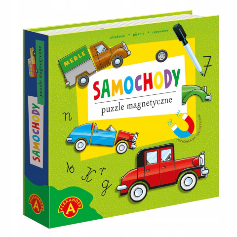 Alexander Układanka Puzzle Magnetyczne Samochody 26795 Alexander Układanka Puzzle Magnetyczne Samochody 26795