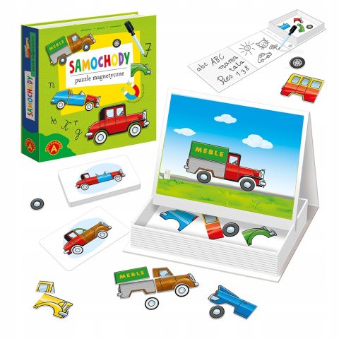 Alexander Układanka Puzzle Magnetyczne Samochody 26795 Alexander Układanka Puzzle Magnetyczne Samochody 26795