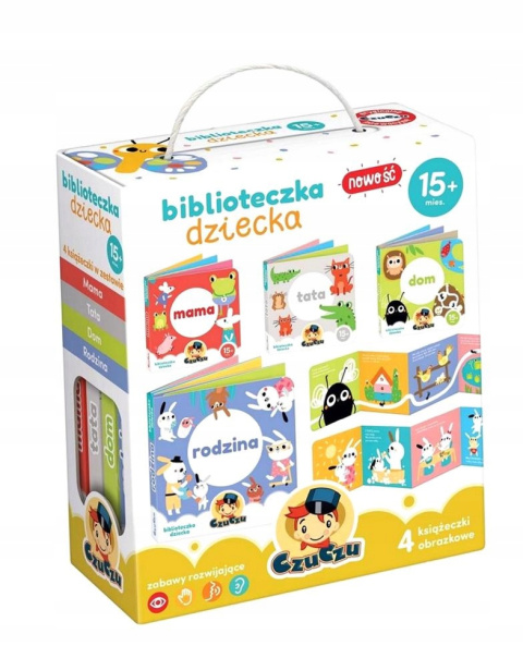 CzuCzu Biblioteczka Dziecka 15m+ 62077 CzuCzu Biblioteczka Dziecka 15m+ 62077