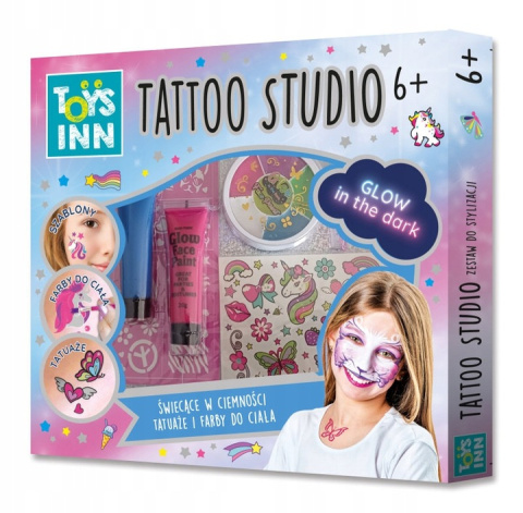 Stnux Zestaw Studio Świecące w Ciemności Tatuaże Multi Paint 298141 Stnux Zestaw Studio Świecące w Ciemności Tatuaże Multi Paint 298141