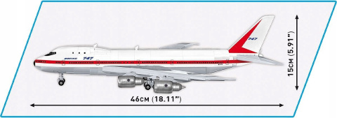 Cobi Klocki Boeing 747 First Flight 1969 26609 Cobi Klocki Boeing 747 First Flight 1969 26609