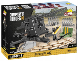 Cobi Klocki Company of Heroes 3: 8,8 cm Flak 3047