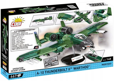 Cobi Klocki Forces A-10 Thunderbolt II Warthog 5856 Cobi Klocki Forces A-10 Thunderbolt II Warthog 5856