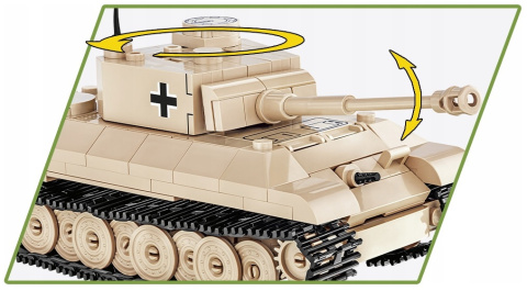 Cobi Klocki HC WWII Czołg PzKpfw V Panther Ausf. G 2713 Cobi Klocki HC WWII Czołg PzKpfw V Panther Ausf. G 2713