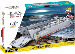 Cobi Klocki HC WWII LCVP - Higgins Boat 4849