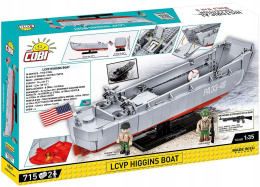 Cobi Klocki HC WWII LCVP - Higgins Boat 4849