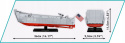 Cobi Klocki HC WWII LCVP - Higgins Boat 4849