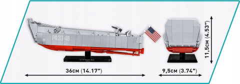 Cobi Klocki HC WWII LCVP - Higgins Boat 4849 Cobi Klocki HC WWII LCVP - Higgins Boat 4849