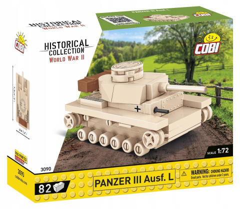 Cobi Klocki HC WWII Pazner III Ausf. L 3090 Cobi Klocki HC WWII Pazner III Ausf. L 3090