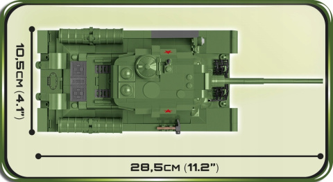 Cobi Klocki HC WWII T 34-85 Czołg Średni Radziecki 2542 Cobi Klocki HC WWII T 34-85 Czołg Średni Radziecki 2542
