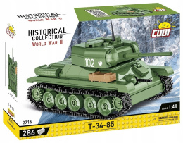 Cobi Klocki HC WWII T34-85 Rudy 102 286 el. 2716