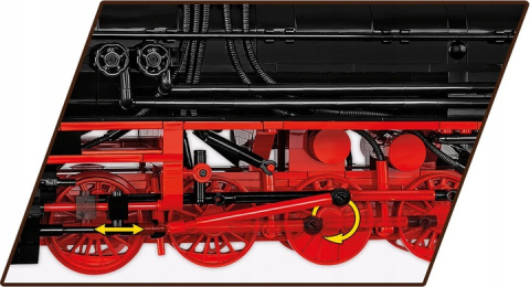 Cobi Klocki Historical Collection DR BR 52 Steam Locomotive 6282 Cobi Klocki Historical Collection DR BR 52 Steam Locomotive 6282
