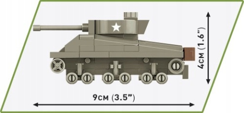 Cobi Klocki Historical Collection M4 Sherman 103el 3089 Cobi Klocki Historical Collection M4 Sherman 103el 3089