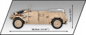 Cobi Klocki HC Kubelwagen Personenkraftwagen Typ 82 2803