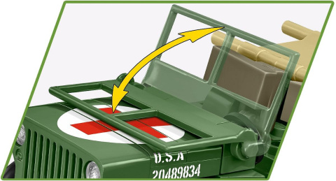 Cobi Klocki Historical Collection Medical Willys MB 2295 Cobi Klocki Historical Collection Medical Willys MB 2295