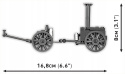 Cobi Klocki Historical Collection WWII Field Kitchen Hf.14 2290