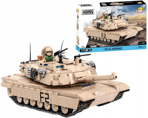 Cobi Klocki Armed Forces M1A2 Abrams 2622 Cobi Klocki Armed Forces M1A2 Abrams 2622