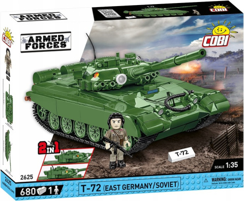 Cobi Klocki T-72 (East Germany/Soviet) 2625 Cobi Klocki T-72 (East Germany/Soviet) 2625