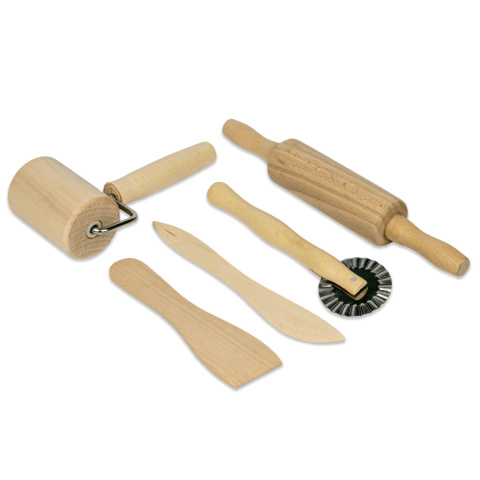 DIY Zestaw XXL Glina Biała Akcesoria Kuchenne dla Dzieci 720187 DIY Zestaw XXL Glina Biała Akcesoria Kuchenne dla Dzieci 720187
