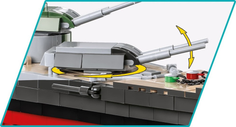 Cobi Executive Edition BattleShip Tirpitz 2960el. 4838 Cobi Executive Edition BattleShip Tirpitz 2960el. 4838