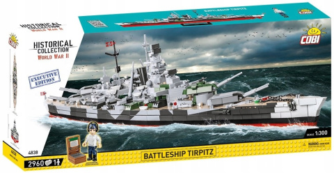 Cobi Executive Edition BattleShip Tirpitz 2960el. 4838 Cobi Executive Edition BattleShip Tirpitz 2960el. 4838