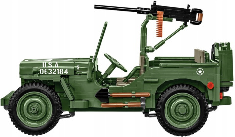 Cobi Klocki HC WWII Willys MB & Trailer Executive Edition 1580el. 2804 Cobi Klocki HC WWII Willys MB & Trailer Executive Edition 1580el. 2804