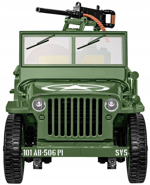 Cobi Klocki HC WWII Willys MB & Trailer Executive Edition 1580el. 2804 Cobi Klocki HC WWII Willys MB & Trailer Executive Edition 1580el. 2804