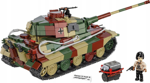 Cobi Klocki HC WWII Panzer VI Ausf. B Koningster 802el. 3113 Cobi Klocki HC WWII Panzer VI Ausf. B Koningster 802el. 3113