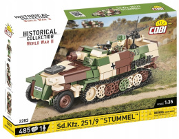 Cobi Klocki Transporter Sd.Kfz. 251/9 Stummel 2283