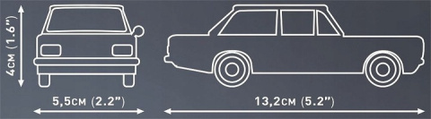 Cobi Klocki Trabant 601 Deluxe 24516 Cobi Klocki Trabant 601 Deluxe 24516
