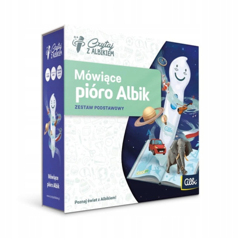 Czytaj Z Albikiem Zestaw Startowy Podstawowy Pióro Czytaj Z Albikiem Zestaw Startowy Podstawowy Pióro
