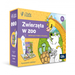 Czytaj Z Albikiem Zestaw Zwierzęta w Zoo + Pióro