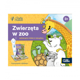 Czytaj Z Albikiem Zestaw Zwierzęta w Zoo + Pióro