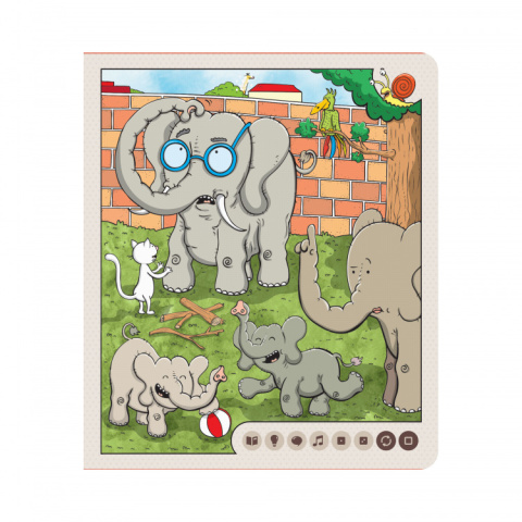 Czytaj Z Albikiem Zestaw Zwierzęta w Zoo + Pióro Czytaj Z Albikiem Zestaw Zwierzęta w Zoo + Pióro