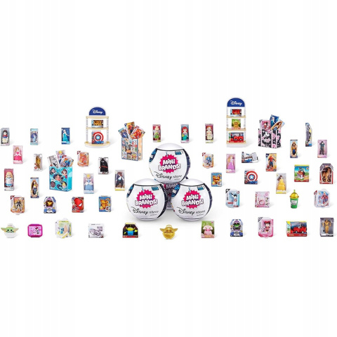 Disney 5 Surprise Mini Brands Kula Miniaturki Kolekcjonerskie 77114 Disney 5 Surprise Mini Brands Kula Miniaturki Kolekcjonerskie 77114