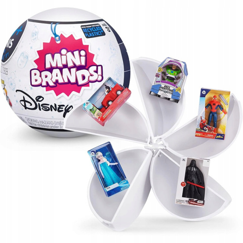 Disney 5 Surprise Mini Brands Kula Miniaturki Kolekcjonerskie 77114 Disney 5 Surprise Mini Brands Kula Miniaturki Kolekcjonerskie 77114