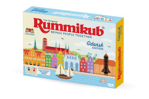 Gra Rummikub Classic Edycja Gdańsk Gra Planszowa PL Tm Toys LMD1997 Gra Rummikub Classic Edycja Gdańsk Gra Planszowa PL Tm Toys LMD1997