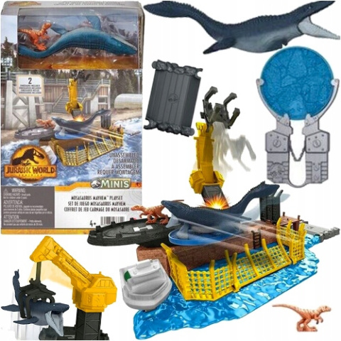 Jurassic World Zestaw Dinozaur Mosasaurus Mayhem Atak Mozozaura HFF11 Jurassic World Zestaw Dinozaur Mosasaurus Mayhem Atak Mozozaura HFF11