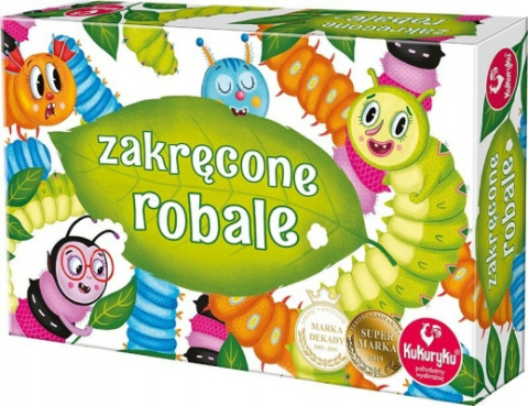 Kukuryku Zakręczone Robale Gra Planszowa dla Całej Rodziny PL Kukuryku Zakręczone Robale Gra Planszowa dla Całej Rodziny PL