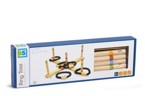 Rzut obręczą do celu Gry Outdoor BS Toys Ring Toss Rzut obręczą do celu Gry Outdoor BS Toys Ring Toss