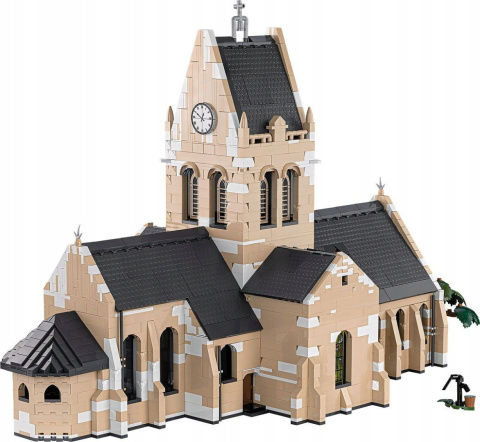 Cobi Klocki Historical Collection Kościół Sainte-Mre-glise 2299 Cobi Klocki Historical Collection Kościół Sainte-Mre-glise 2299