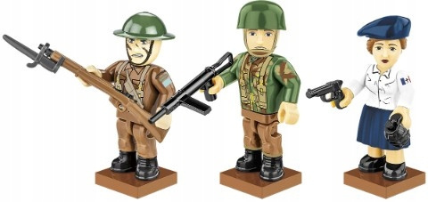 Cobi Klocki Historical Collection Żołnierze Alianci Allied Forces 2055 Cobi Klocki Historical Collection Żołnierze Alianci Allied Forces 2055